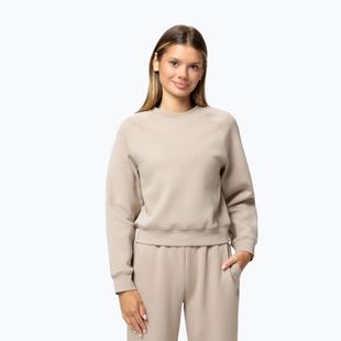 Bluză pentru femei Pitbull Discovery Crewneck Sweatshirt cappuccino