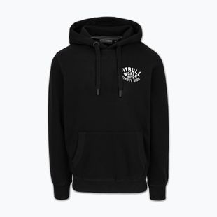 Bluză pentru bărbați Pitbull Hero Hooded black