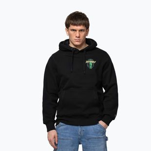 Bluză pentru bărbați Pitbull Bjj Fight Dvsn Hooded black