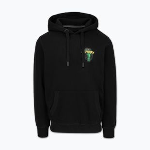 Bluză pentru bărbați Pitbull Bjj Fight Dvsn Hooded black