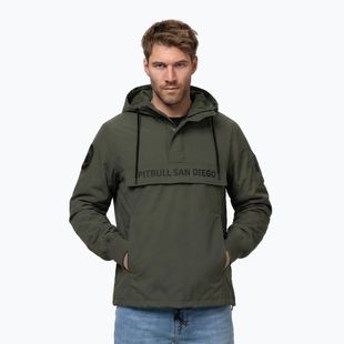 Geacă pentru bărbați Pitbull Meandro Kangaroo dark olive