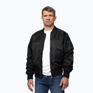 Geacă pentru bărbați Pitbull Akron MA1 Flight black