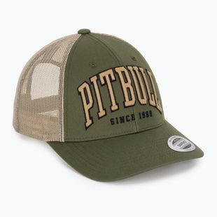 Șapcă pentru bărbați Pitbull Mesh "Pitbull Norton" Trucker Low Profile green