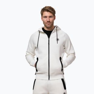 Bluză pentru bărbați Pitbull Dogwood Hooded Zip Sweatshirt off white