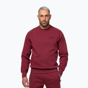 Bluză pentru bărbați Pitbull Sampson Crewneck Sweatshirt burgundy