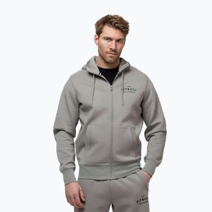 Bluză pentru bărbați Pitbull Sampson Hooded Zip Sweatshirt grey/harbour