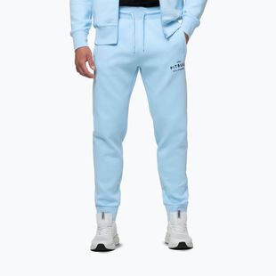 Pantaloni pentru bărbați Pitbull Sampson Track sky blue