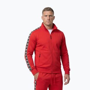 Bluză pentru bărbați Pitbull Track Jacket Powers fluo/red