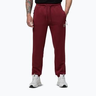 Pantaloni pentru bărbați Pitbull Track San Diego burgundy