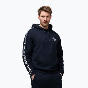 Bluză pentru bărbați Pitbull Tape Parker Hooded dark navy