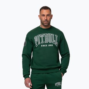 Bluză pentru bărbați Pitbull Badger Crewneck hunter/green