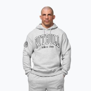 Bluză pentru bărbați Pitbull Badger Hooded grey/melange