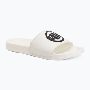 Șlapi pentru bărbați Pitbull Logo white