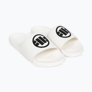 Șlapi pentru bărbați Pitbull Logo white