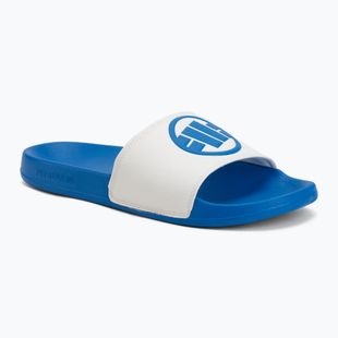 Șlapi pentru bărbați Pitbull Imperial Blue logo