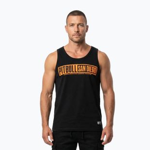 Tricou pentru bărbați Pitbull Eighty Nine Dog Tank Top black