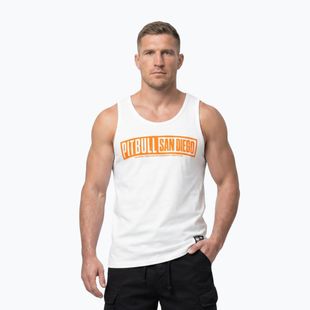 Tricou pentru bărbați Pitbull Eighty Nine Dog Tank Top white