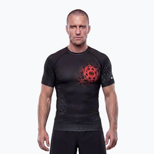 Rashguard pentru bărbați Pitbull Ray Rashguard fluo/red