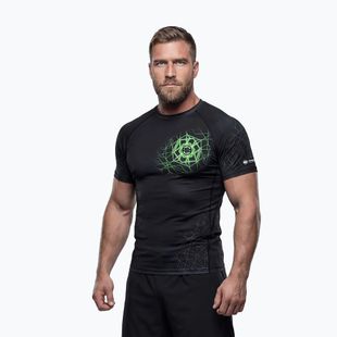 Rashguard pentru bărbați Pitbull Ray Rashguard fluo green