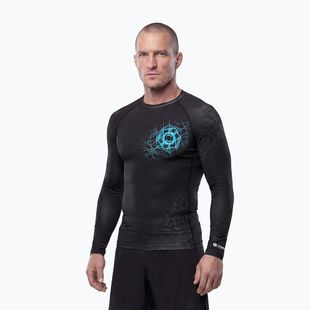 Rashguard cu mânecă lungă pentru bărbați Pitbull Ray Rashguard sky blue