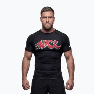 Rashguard pentru bărbați Pitbull ADCC Rashguard black