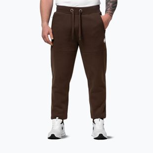 Pantaloni pentru bărbați Pitbull Small Logo HD Track coyote brown