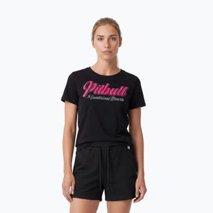 Tricou pentru femei Pitbull Santa Muerte black/pink