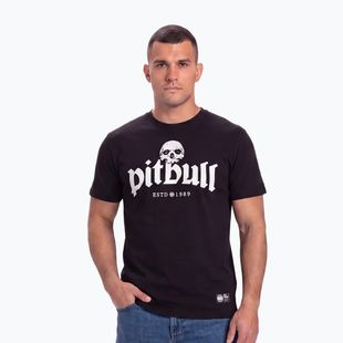 Tricou pentru bărbați Pitbull Tres Perros Viejos black