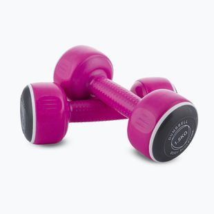 Gantere din vinil Body Sculpture Smart Bw 108 3 kg pink