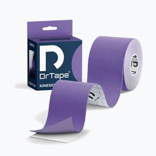 Bandă de kinesiotaping DrTape Kinesiology Tape purple