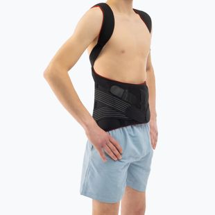 Centură lombosacrală MSupport Red black