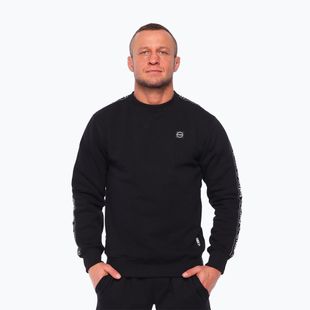 Hanorace pentru bărbați Octagon Stripe negru