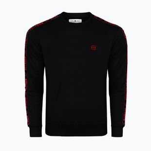 Bluză pentru bărbați Octagon Stripe black/red