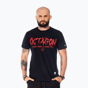 Tricou pentru bărbați Octagon Make Terror Have Fun 2 black/multicolor