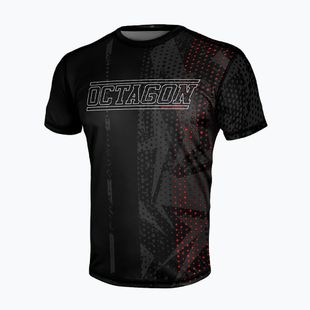 Tricou pentru bărbați Octagon Octagonal black