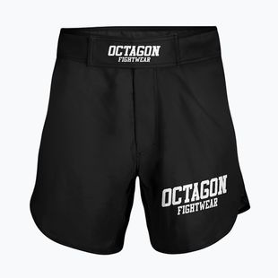 Pantaloni scurți de antrenament pentru bărbați Octagon Fight Wear MMA black/white