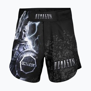 Pantaloni scurți de antrenament pentru bărbați Octagon Gladiator MMA black/multicolor