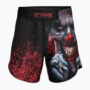 Pantaloni scurți de antrenament pentru bărbați Octagon Make Terror Have Fun MMA black/multicolor