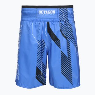 Pantaloni scurți de box pentru bărbați Octagon Diamond blue