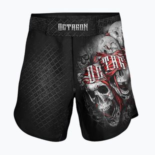 Pantaloni scurți de antrenament pentru bărbați Octagon The Rules MMA black/multicolor