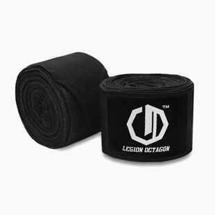 Bandaje de box Octagon Legion Standard 4m black