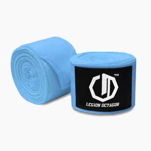 Bandaje de box Octagon Legion Standard 400 cm light blue