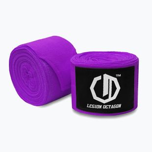 Bandaje de box Octagon Legion Standard 400 cm purple