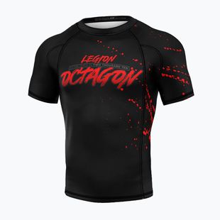 Rashguard pentru bărbați Octagon Premium No Mercy black/multicolor
