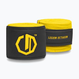 Bandaje de box Octagon Legion Supreme 300 cm yellow