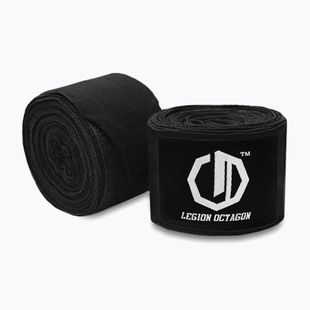 Bandaje de box Octagon Legion Standard 500 cm black/white