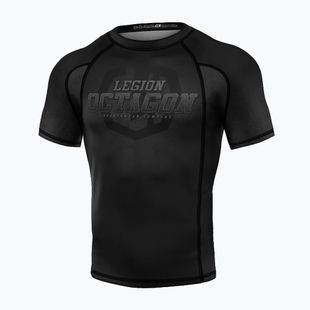 Rashguard pentru bărbați Octagon Legion Premium Conquest black/grey