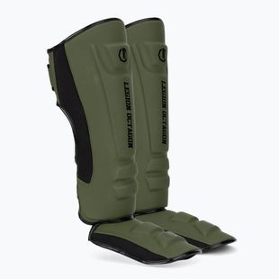 Protecții pentru tibie și picioare Octagon Legion Enforcer dark green