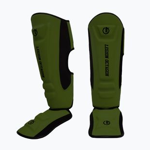 Protecții pentru tibie și picioare Octagon Legion Enforcer dark green