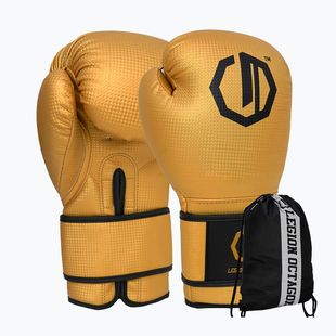 Mănuși de box Octagon Legion Kevlar + gold bag